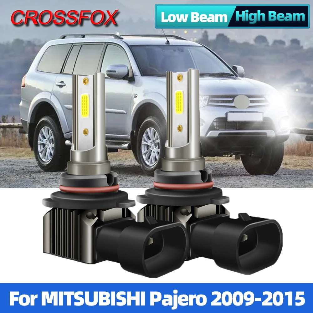 

H11 LED Canbus 12000LM HB3 9005 Led Headlights Bulbs 2 Sides 90W Turbo Auto Headlamps 12V For MITSUBISHI Pajero 2009-2015