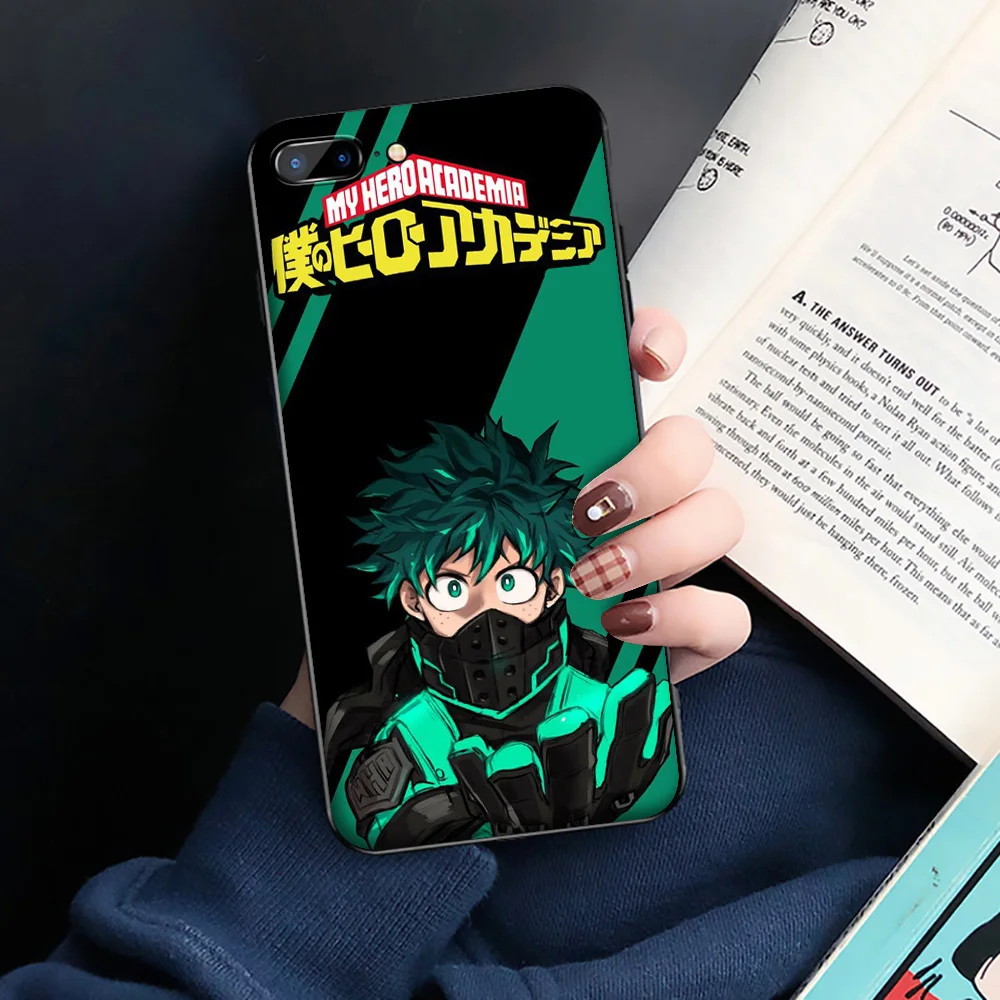 Новый высококлассный чехол для телефона с аниме Моя геройская Академия Deku Xiaomi Redmi