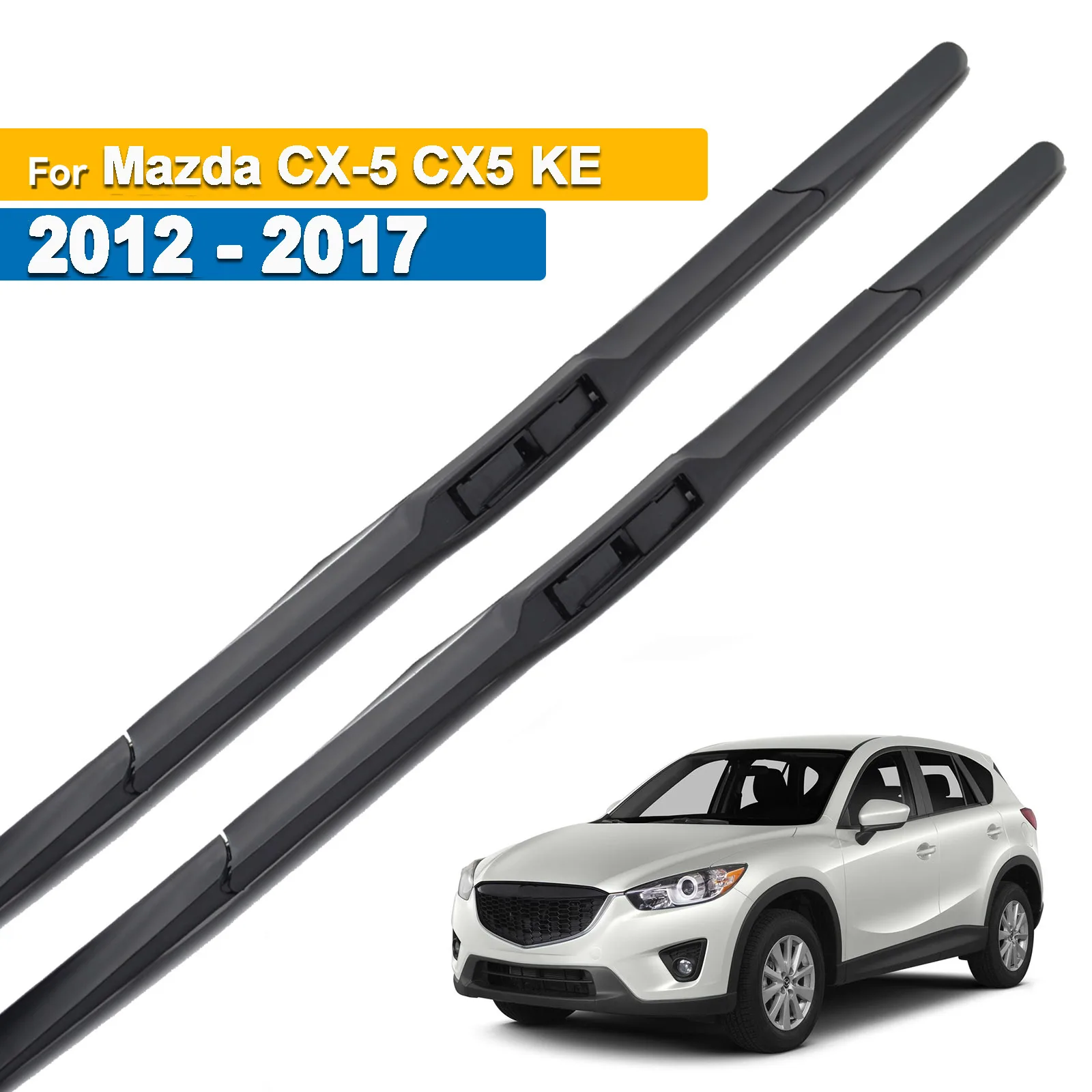

Гибридные передние щетки стеклоочистителя Erick's Wiper LHD для Mazda CX-5 CX5 KE 2012-2017 Щетки от дождя для лобового стекла 24 "+ 18"