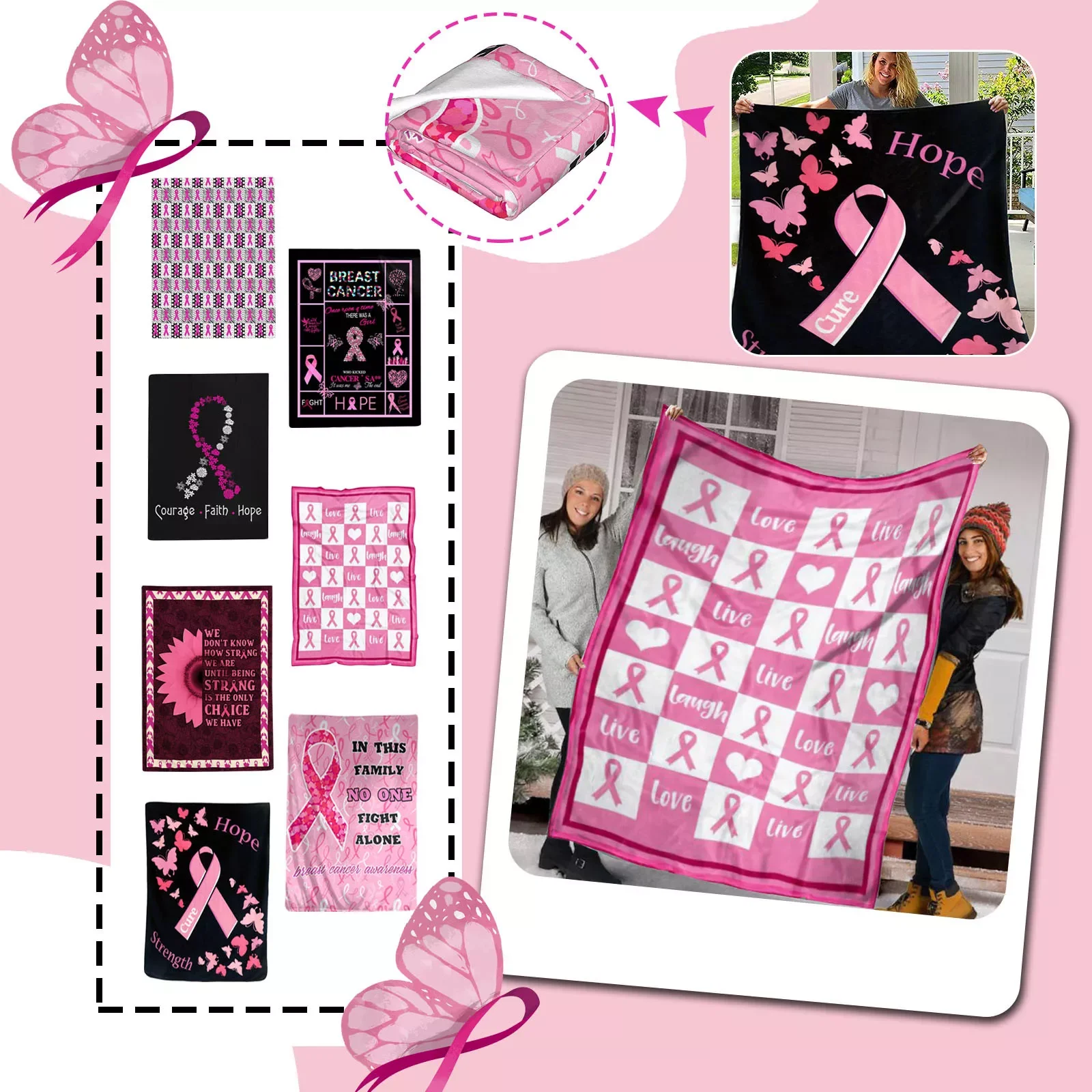 

Фланелевое Одеяло для лечения рака груди, 130 × 150 см