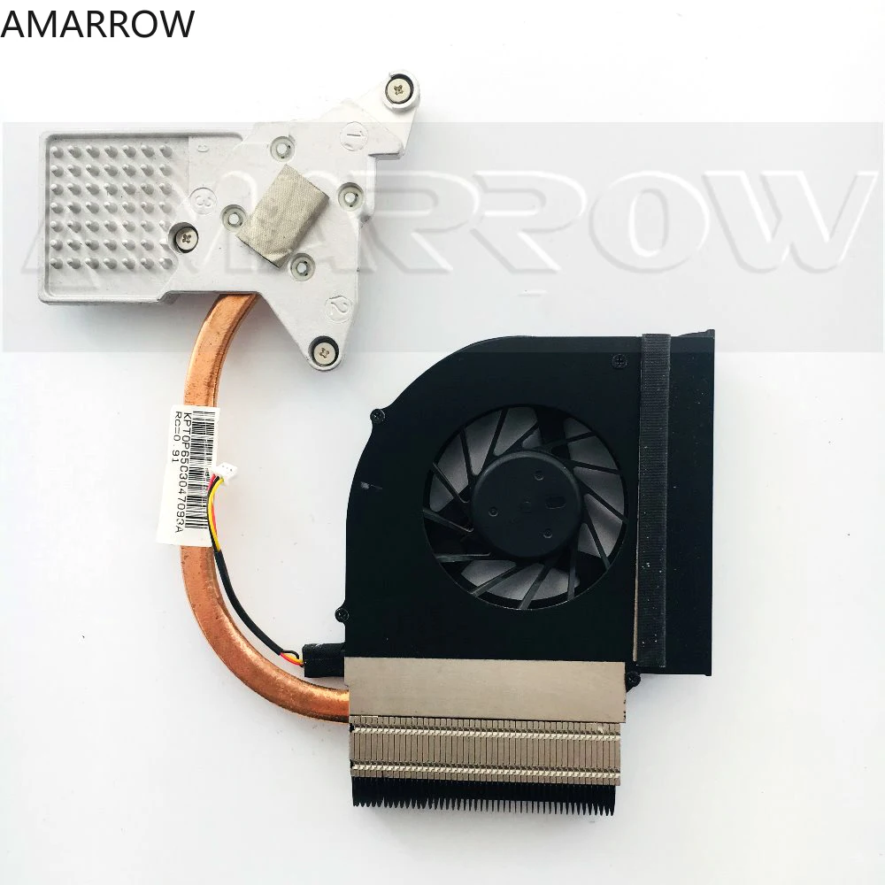 Оригинальный охлаждающий вентилятор для процессора HP Compaq CQ61 G61 CQ71 G71 с радиатором 534675-001 532605-001