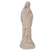tabletop holy statue madonna blessed saint mary fatima our lady of lourds figure christ figurine resin 19cm 7 5inch new