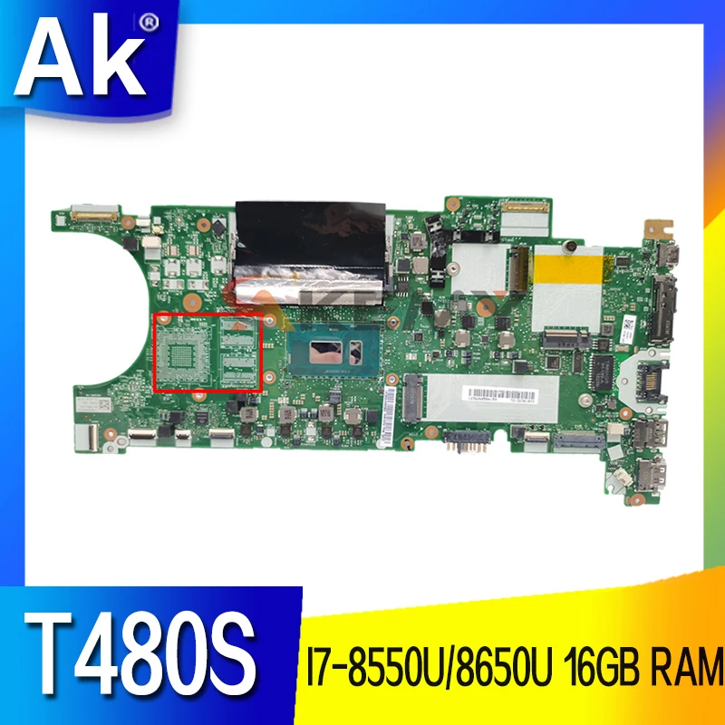 

Материнская плата для ноутбука Lenovo Thinkpad T480S ET481