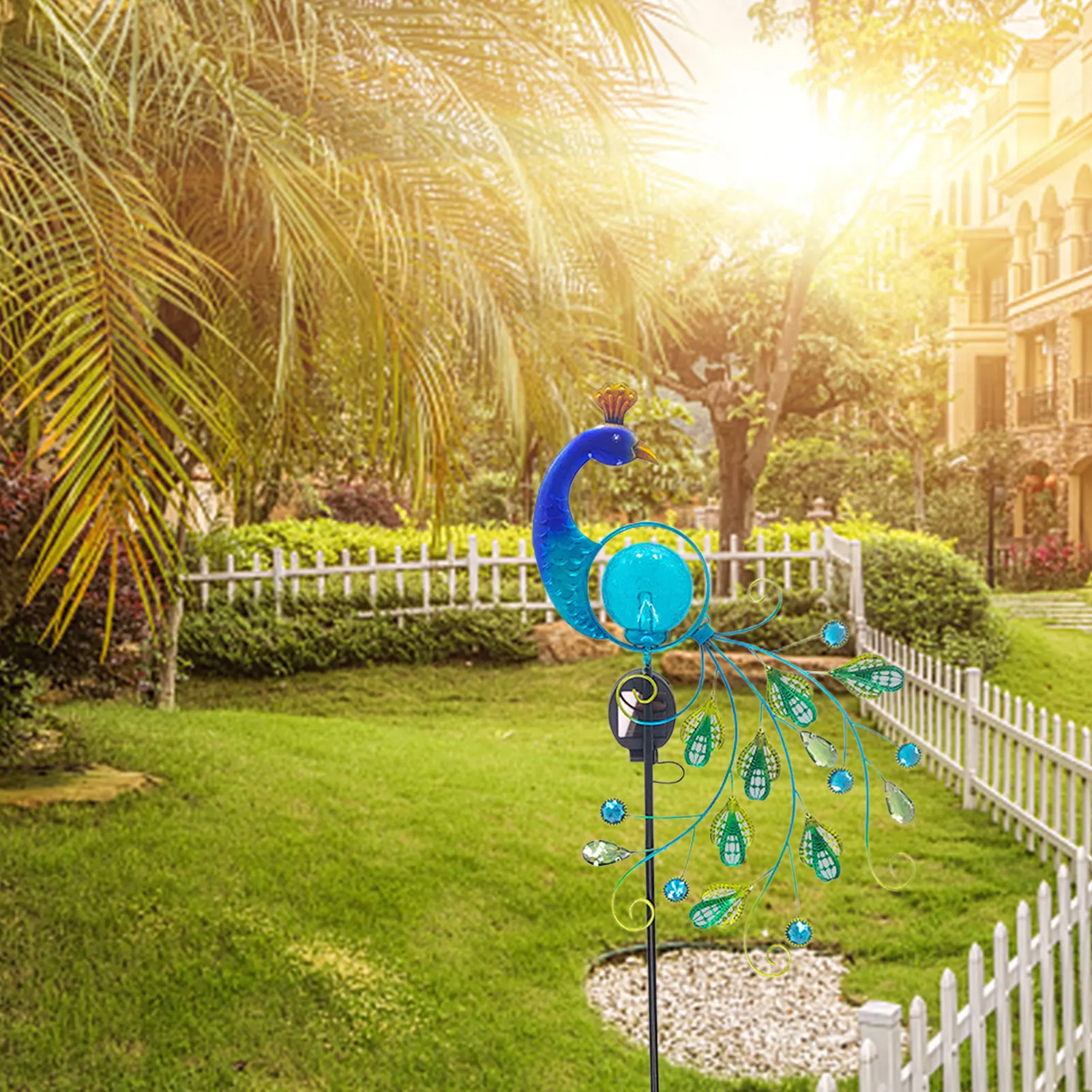 

Metal Solar Lights Waterproof Metal Decor Solar Garden Lights Waterproof Landscape Path Lights For Outdoor Patio Yard