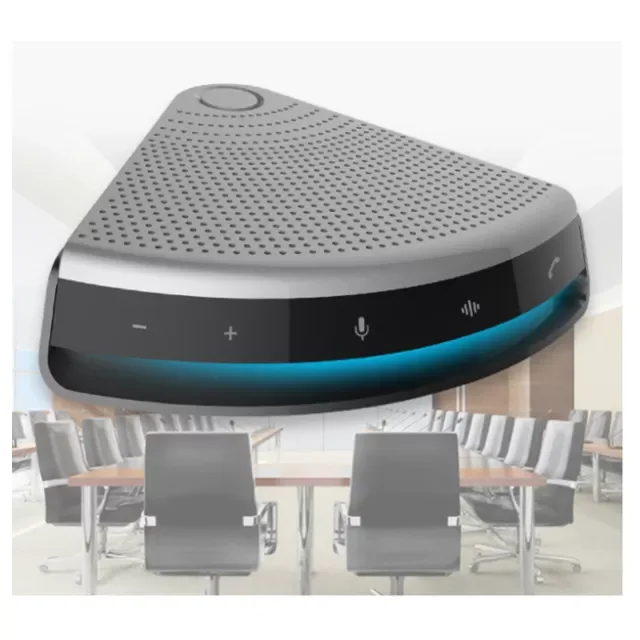 

2022 NEW NEW Bluetooth Connect Conference Speakerphone BT Microphone 360 Omnidirectional Condenser Speaker With USB Type C