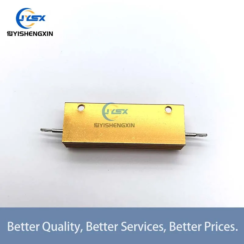 2 шт. проволочный резистор 100 Вт RX24 алюминиевый мощный металлический корпус 0 01 ~ 200