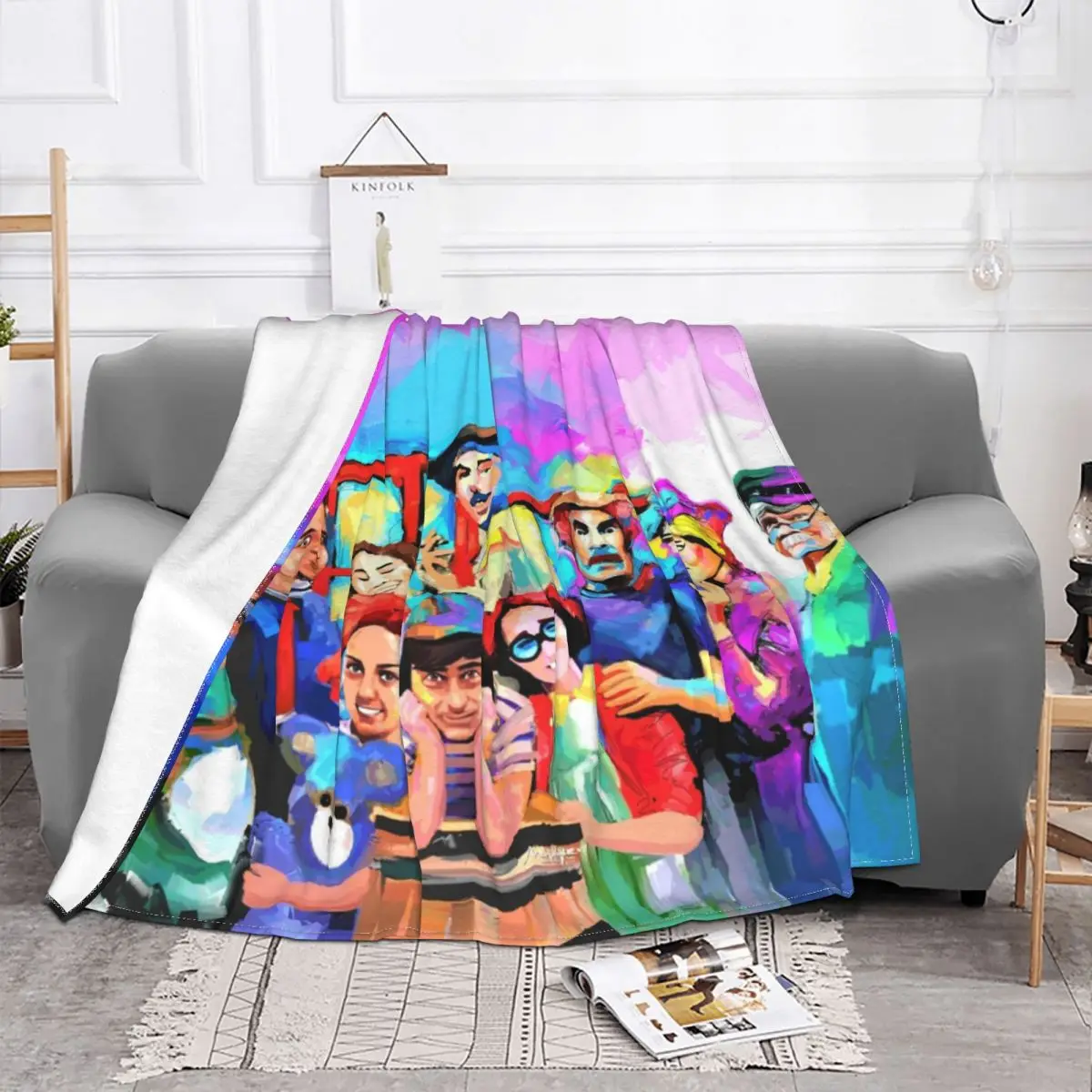 

Ультрамягкое фланелевое одеяло с защитой от пиллинга, на весну/осень