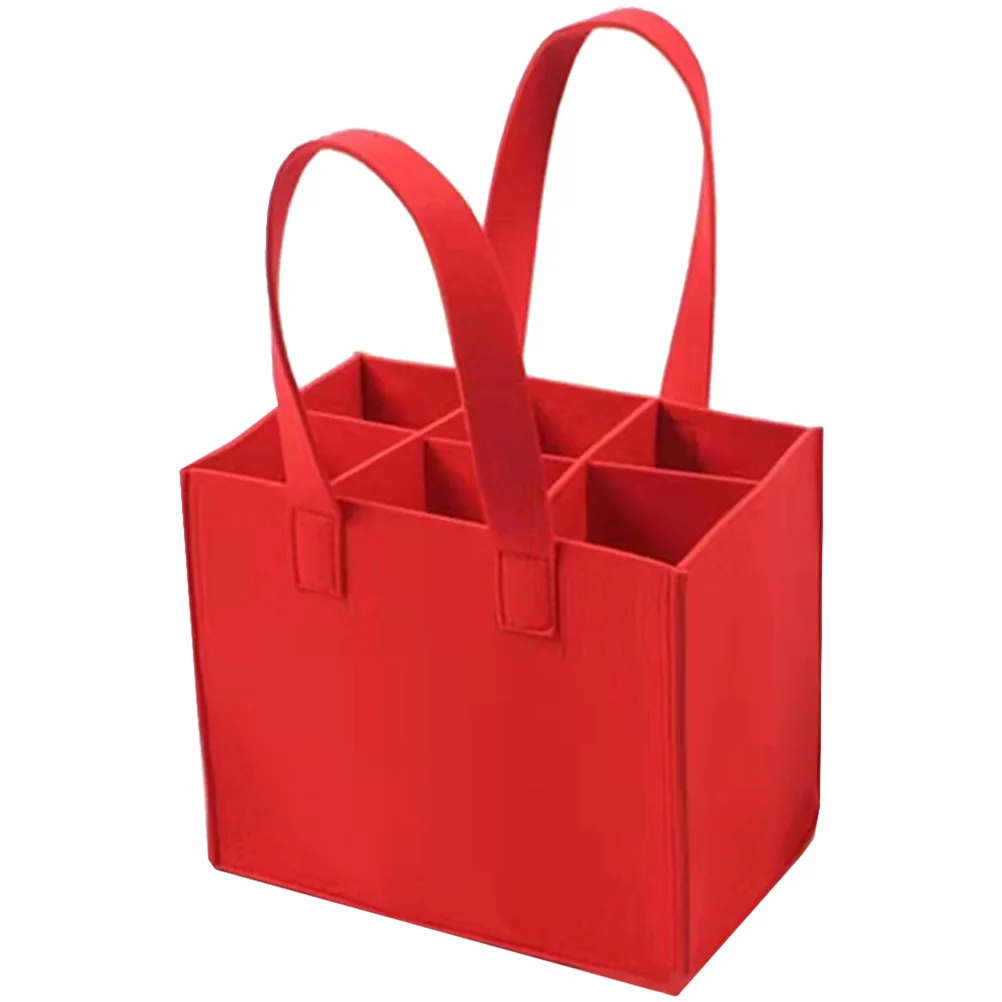 

Bag Bottle Carrier Tote Beer Gift Bags Insulated Cooler Travelchristmas Carrying Champagne Storageholder Water Pouches Box