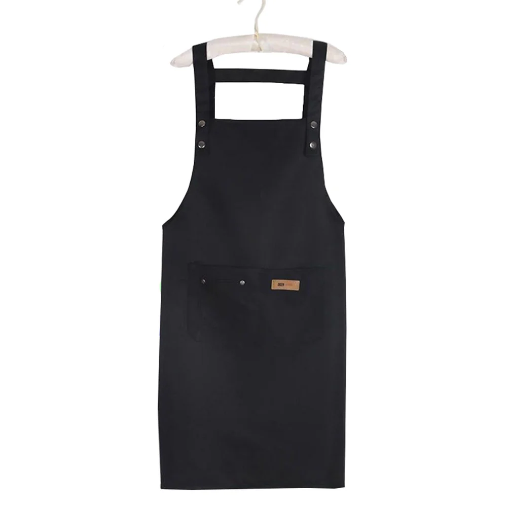 

Fashion Kitchen Aprons For Woman Men Chef Work Apron For Grill Restaurant Bar Shop Cafes Beauty Nails Studios