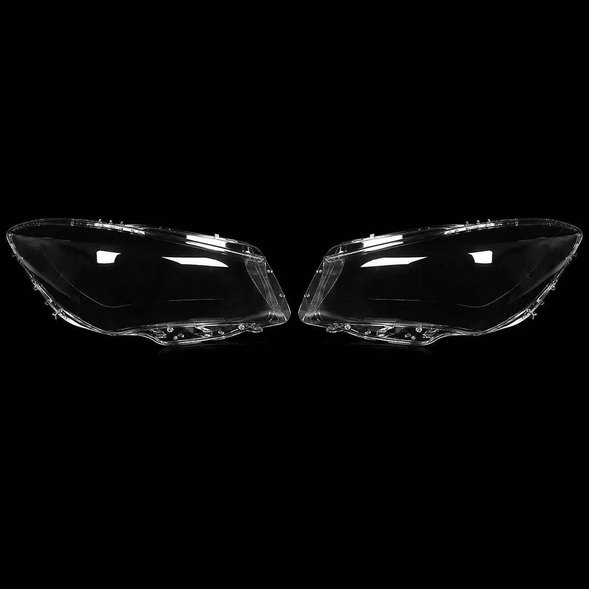 Пара прозрачных крышек для передних фар Mercedes Benz W117 CLA250 2013-2016
