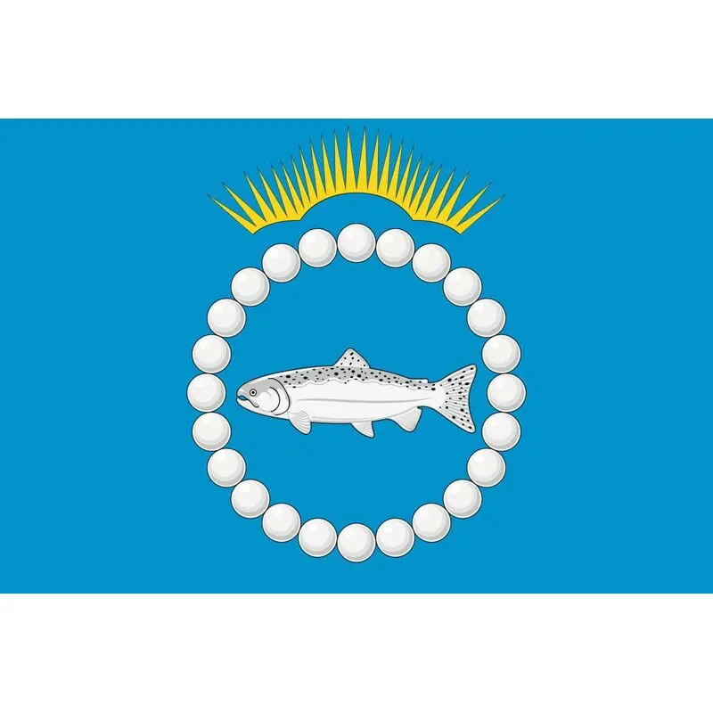 Флаг мурманской области картинка