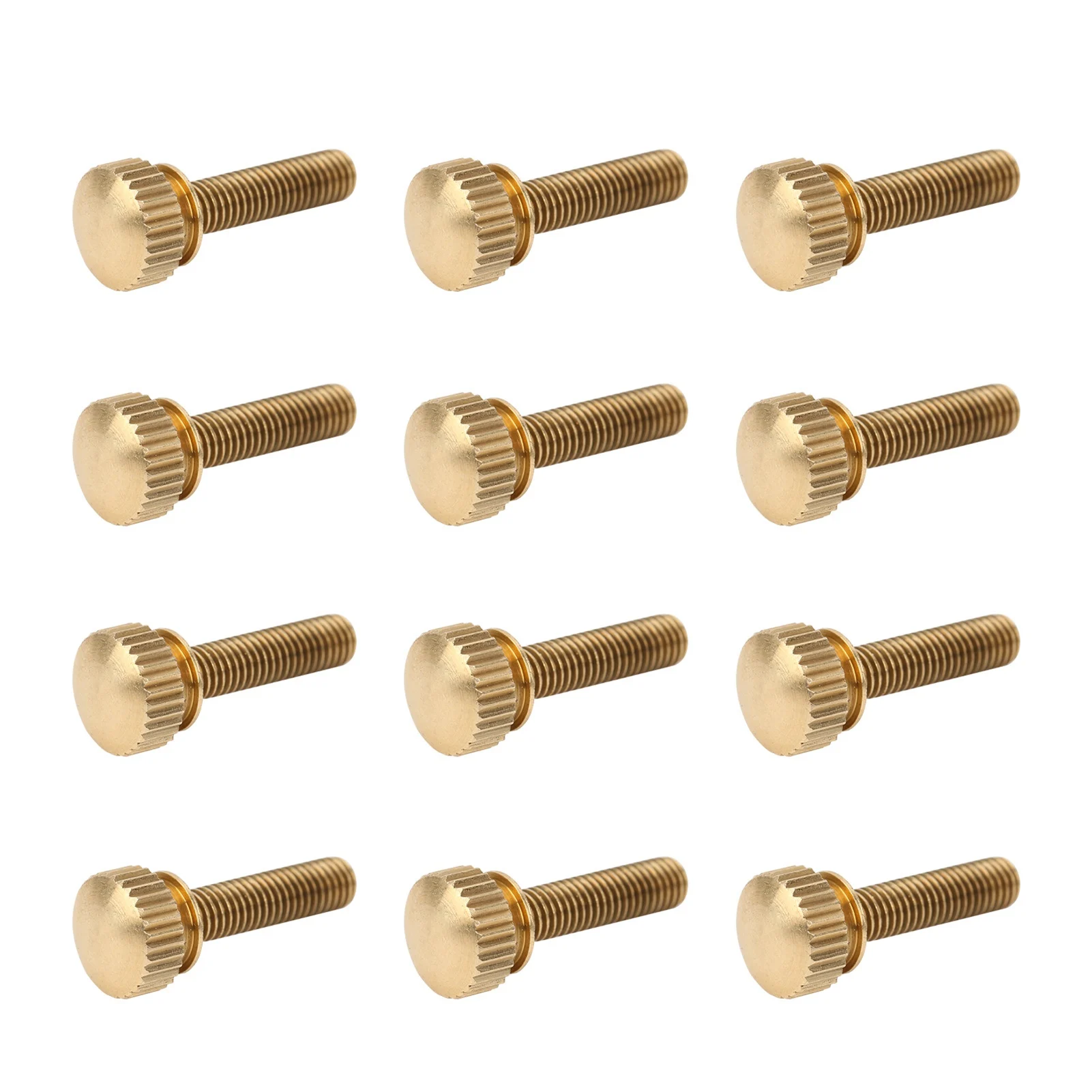 50 шт. Плоский винт с накатанной головкой и круглой из чистой меди нескользящие