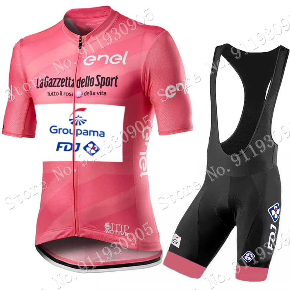 

Костюм FDJ Tour De Italy 2021, комплект из Джерси для велоспорта, итальянская велосипедная одежда, рубашка с коротким рукавом, одежда для велоспорта