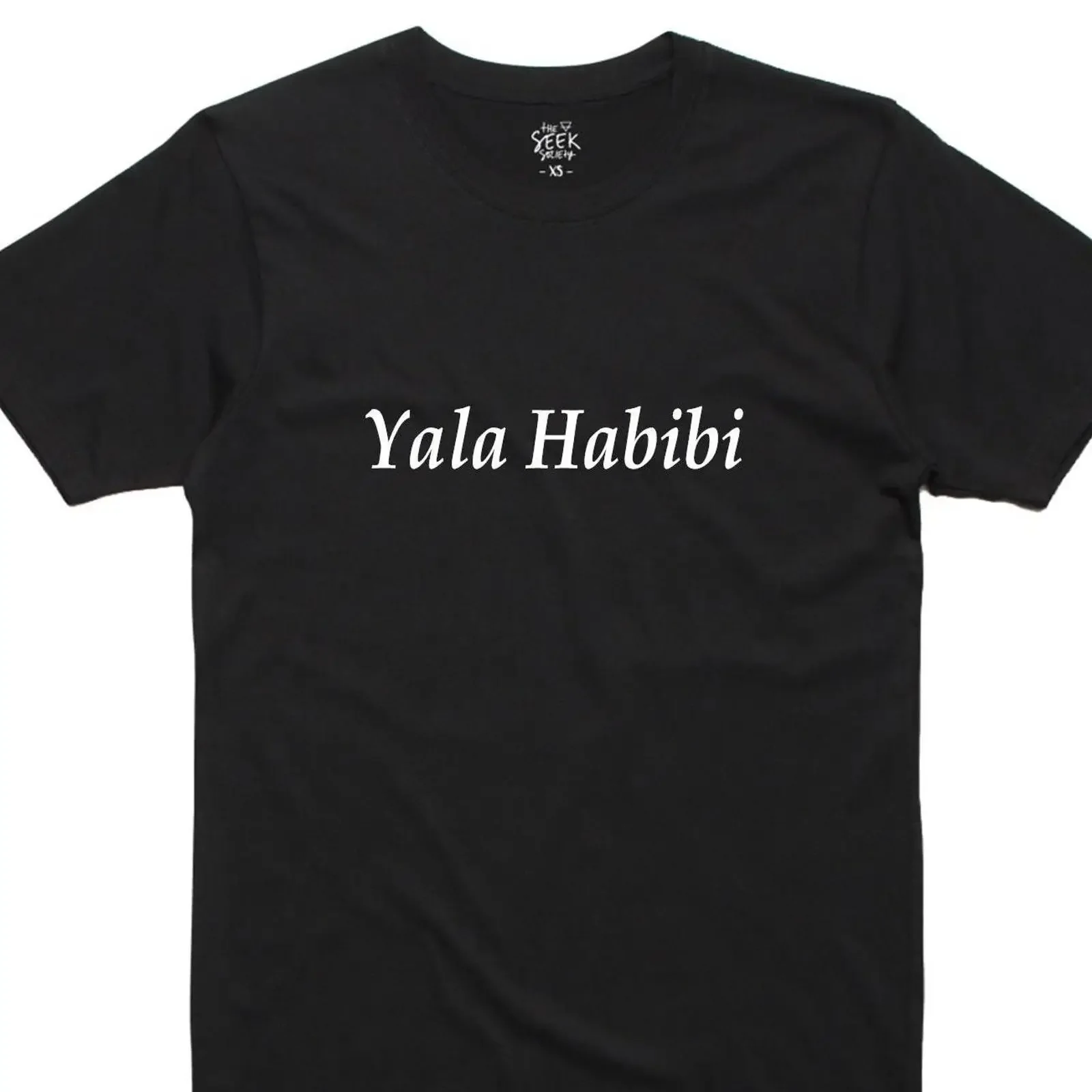 Фото Футболка Yala Habibi: Мягкая, хлопковая, винтажная, с эффектом потертости, универсальная, с графическим принтом, унисекс, слегка эластичная, для повседневной носки №1