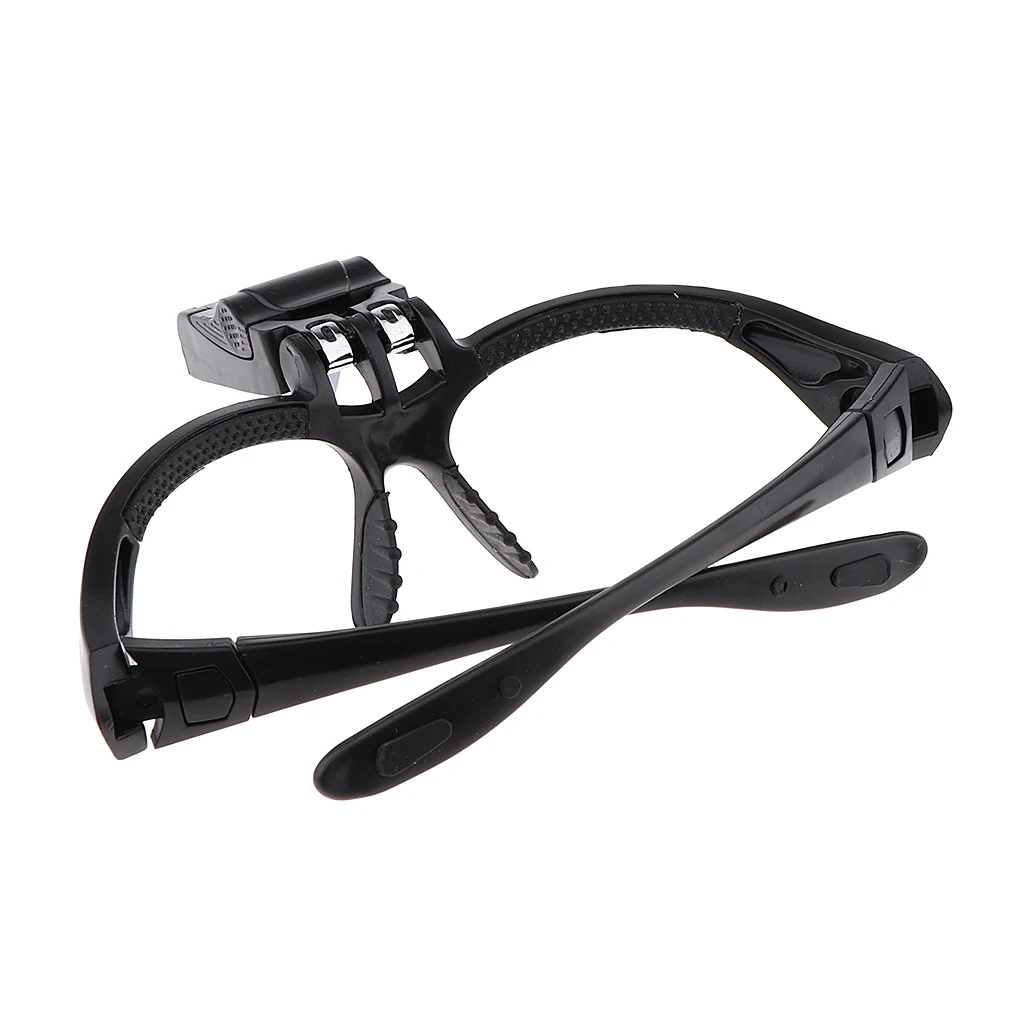 

Подвижные удлинители с креплением на голову, увеличительные очки 2 5 размеров, лупа для электроники, чтения, ремонта часов, ювелирных изделий