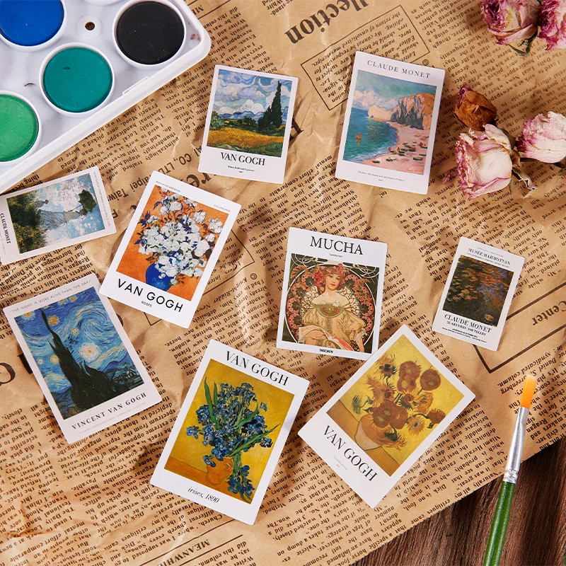 40 шт. винтажная бумажная наклейка для скрапбукинга s Цветочная фотоальбома