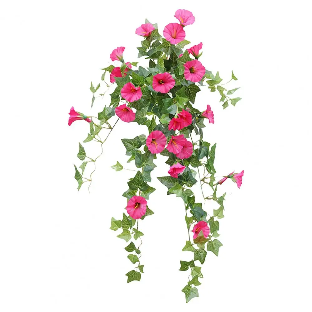 

Fancy Miniature Plants Simulation Flower Faux Silk Flower Bright-colored Long Lasting