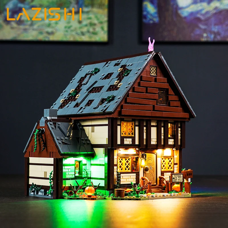 

Lazishi 21341 LED lights of Disney Hocus Pocus: Sanderson sisters House Decorative Light Gift (excluding model)