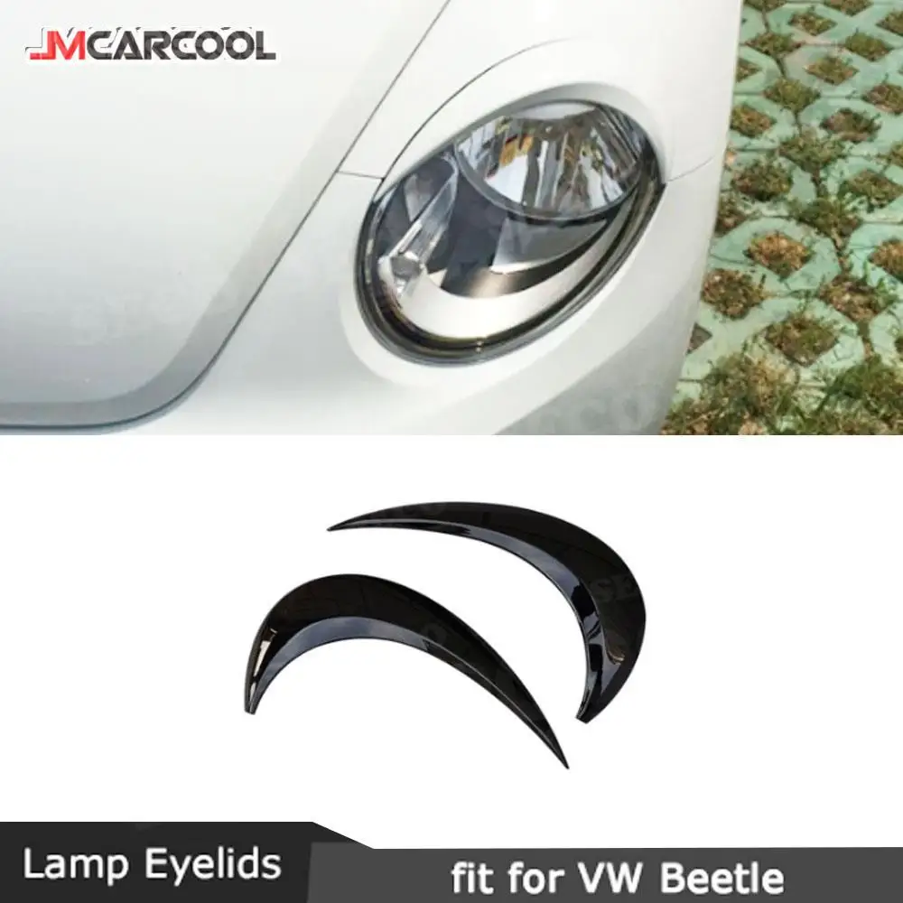 

Налобный фонарь для Фольксваген Beetle A5 2012 - 2018 ABS, веки, налобный фонарь, светильник, наклейки для бровей, крышка, отделка, автомобильные аксессуары