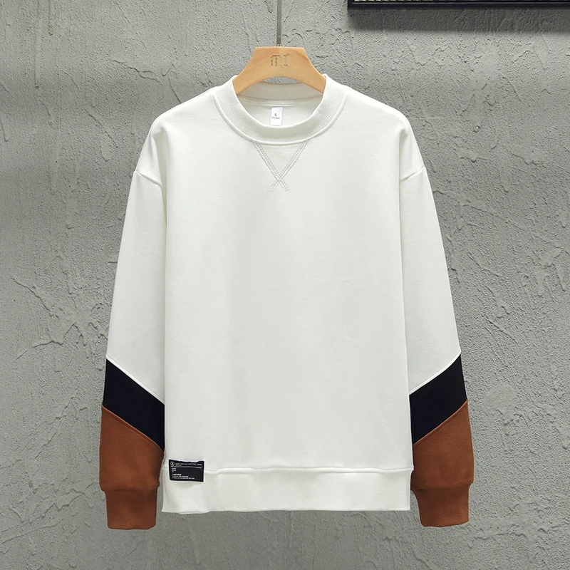 

Autumn Spring 2023 Hoodies Sweatshirt For Men's Grey Blue Hip Hop Punk Pullover Streetwear Casual Fashion Clothes OverSize 5XL