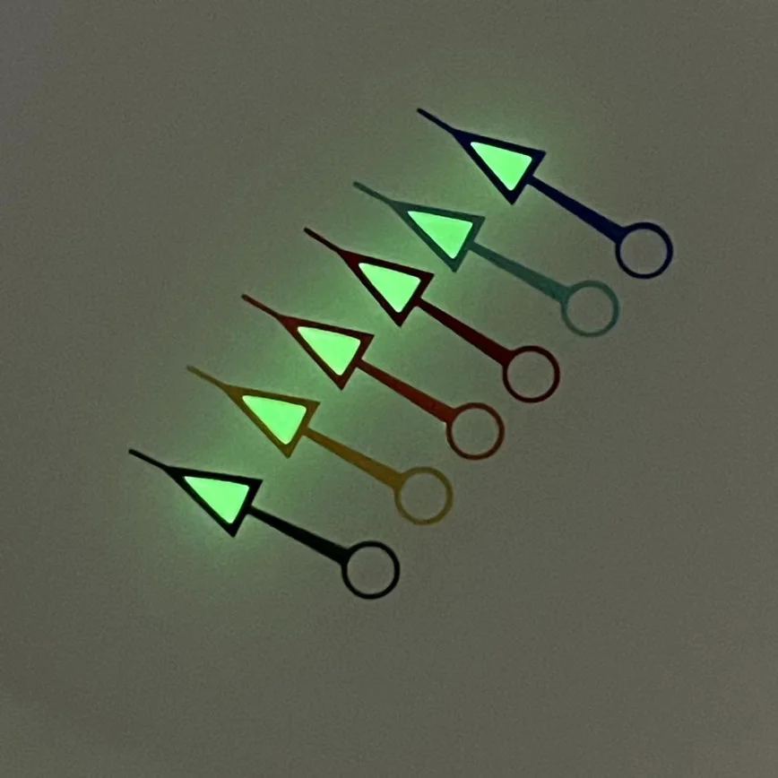 Watch Accessories Watch Hands GMT Big Head Mechanical Diving Watch Green Luminous Diameter 12.5mm Fit NH34 Movement