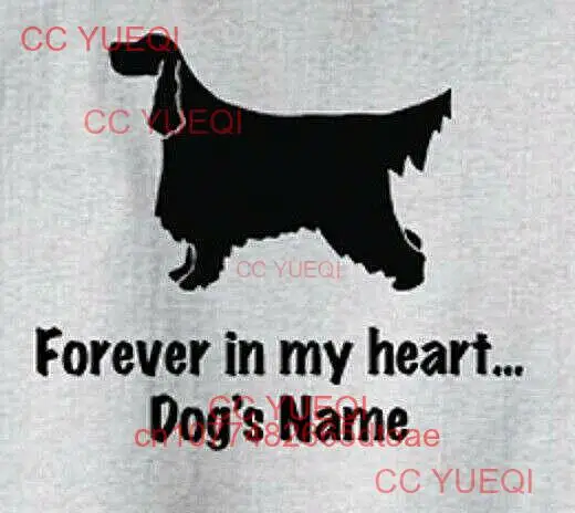 Гордон сеттер собака навсегда в моем сердце w имя Подушка выбор цвета длинные или