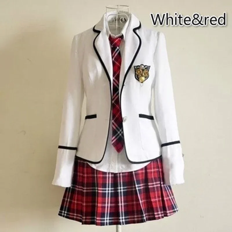 Женская плиссированная юбка с куртками Y2K для девочек школьная форма подростков