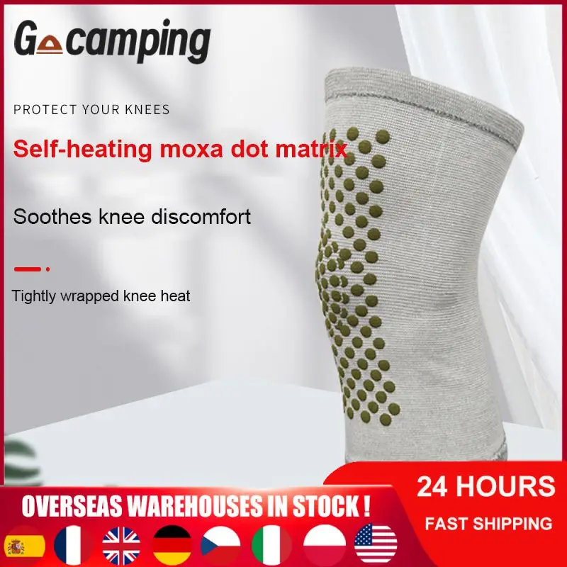 

1 Pair Self Heating Knee Pads Sports Cold-proof Knee Pads Magnetic Therapy Pain Relief Kneepads Safety Knee Pads
