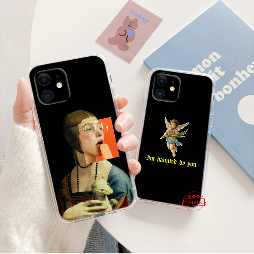 D28 скульптура искусство Мона Лиза мягкая искусственная для Moto G4 Plus G41 G5 G50 G51 G5S G6 Play