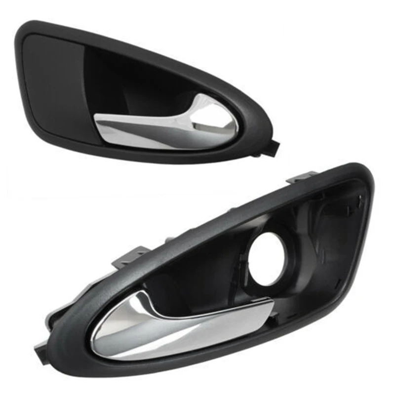 

Left or Right Plastic Car Interior Inside Door Handle Knob Compatible with SeatIbiza 6J1837113A 6J1837114A Anti-scratch