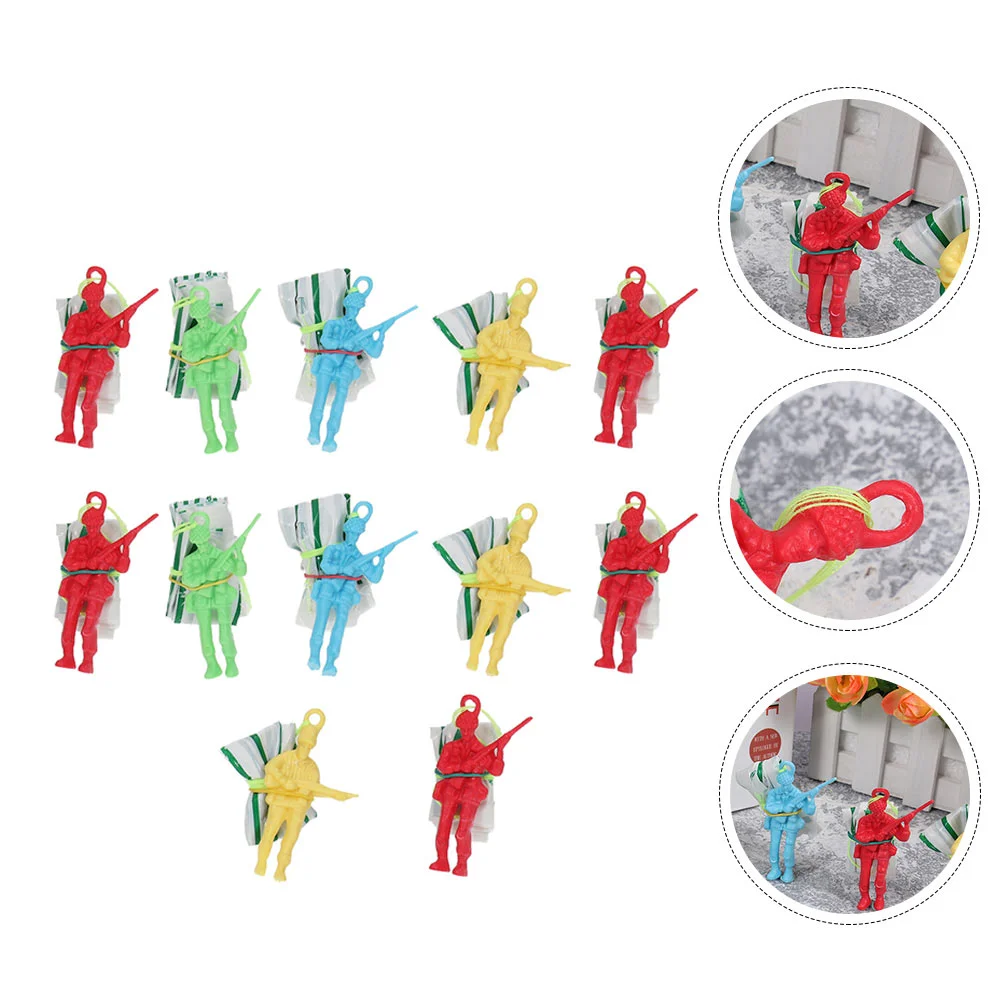 

Parachute Toysfigures Flying Minisoldiers Paratroopers Men Soldier Action Small Kids Free Character Christmas Plaything Children