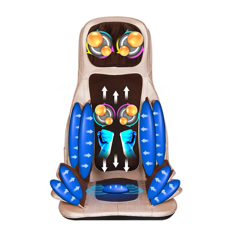 

Luxury New Full Body 110V 240V Electric Home Chair Car Massage Cushion