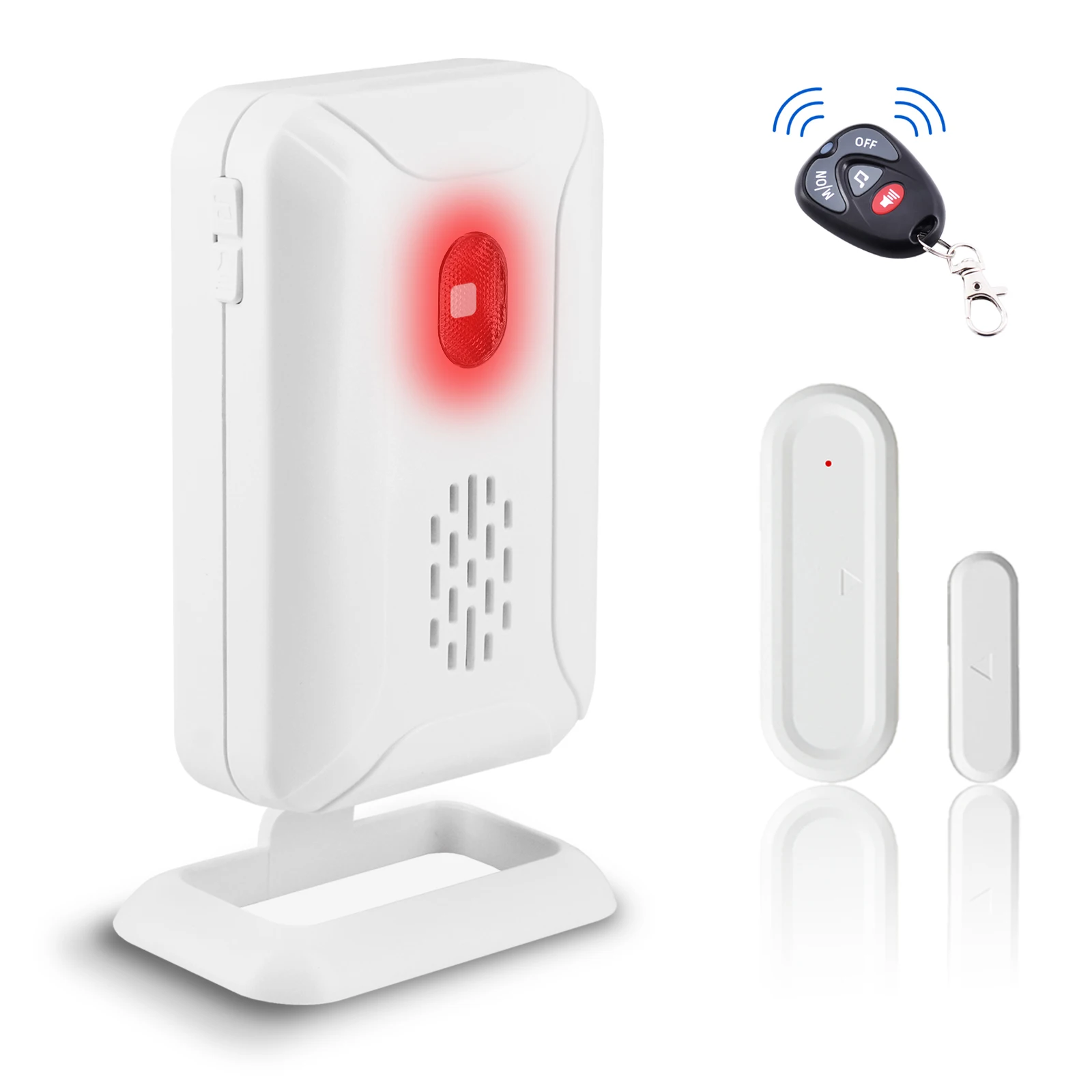 

Сигнализация открывающаяся для дверей и окон, беспроводной магнитный сенсор с функцией защиты от кражи и дома, 36 различных рингтонов