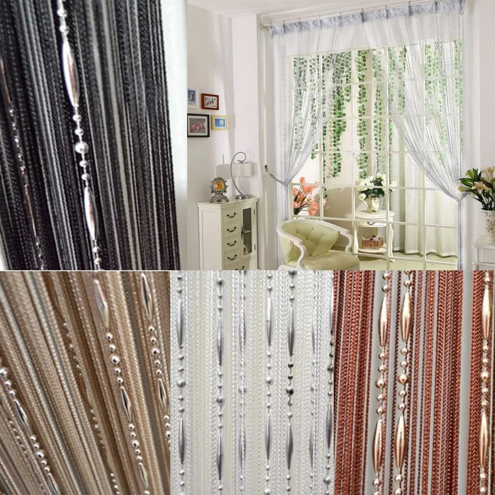 Занавеска-занавеска из бисера в форме капли росы разделитель для двери