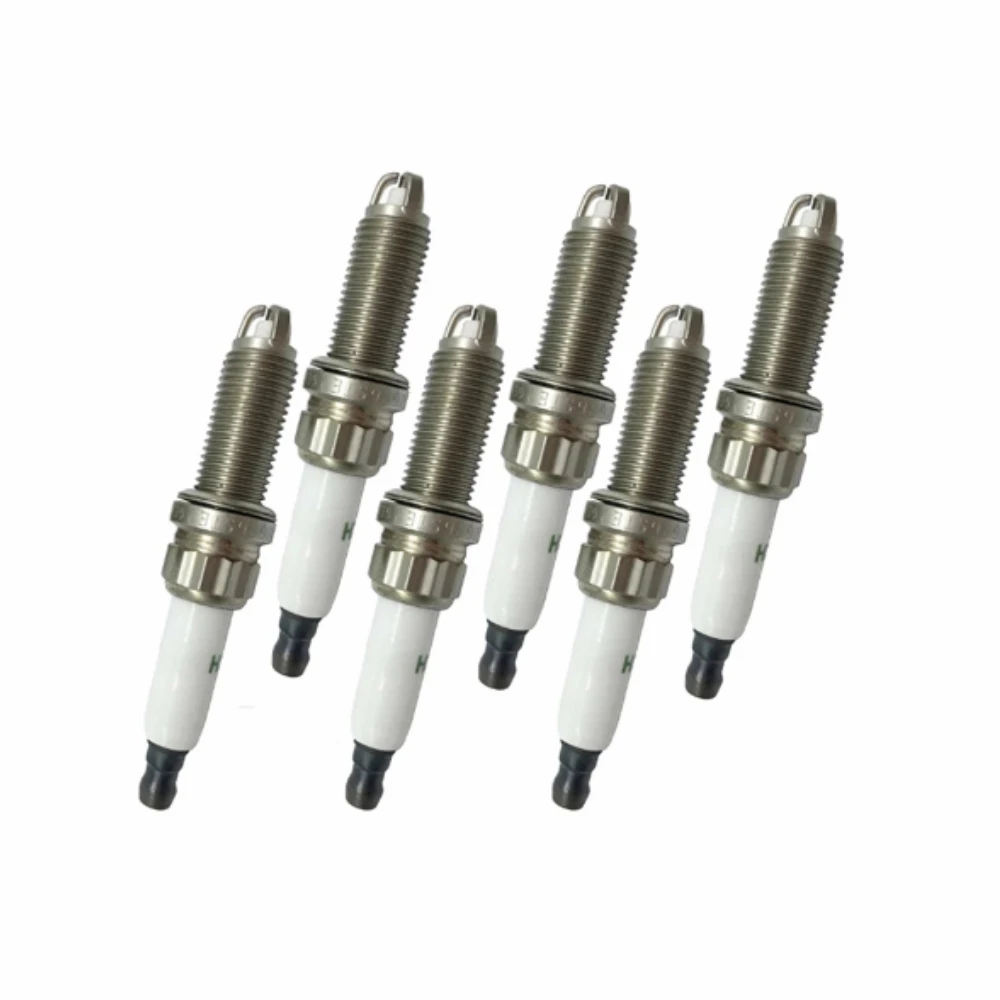 

6 PCS Spark Plug Set 12120037244 For BMW E60 E90 E92 E93 135i 335i 335is 335xi 535i 740Li X6 Z4 2007-2013