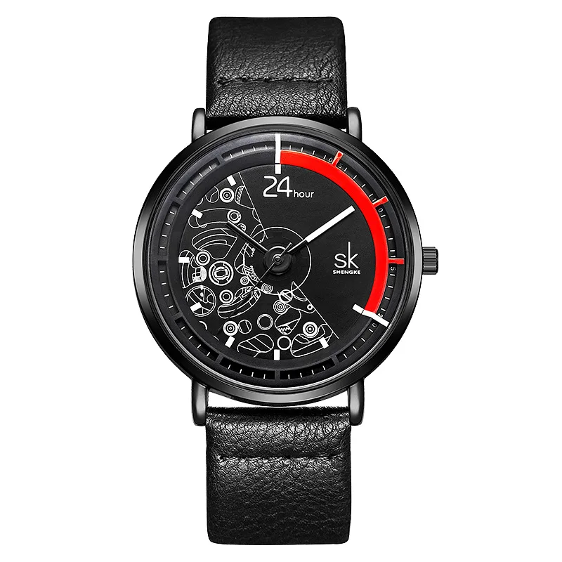 

Watch Men's Personality Creative Casual Waterproof Men's Watch Belt Quartz Watch