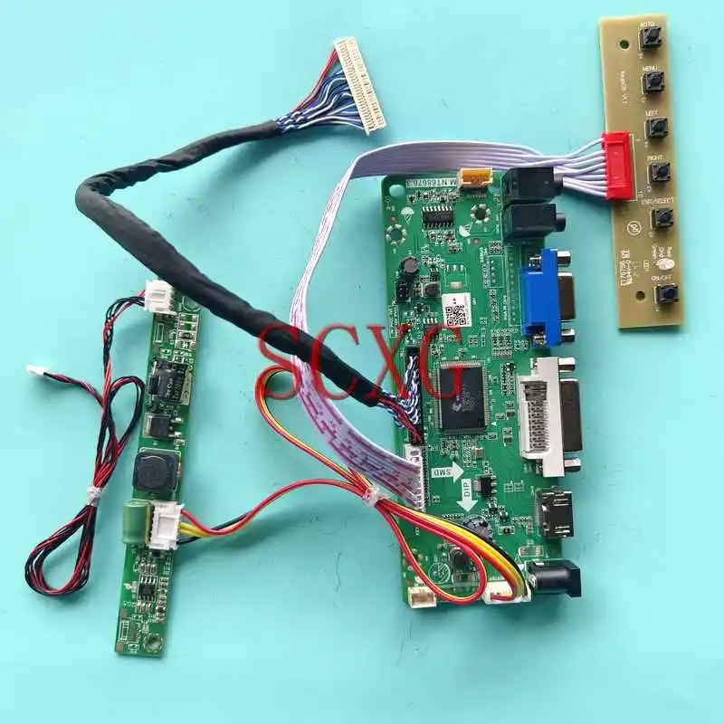 

For M156B3 M156BGE M.NT68676 Display Screen Drive Controller Board LVDS 30-Pin DIY Kit 15.6" VGA DVI 1366*768 HDMI-Compatible