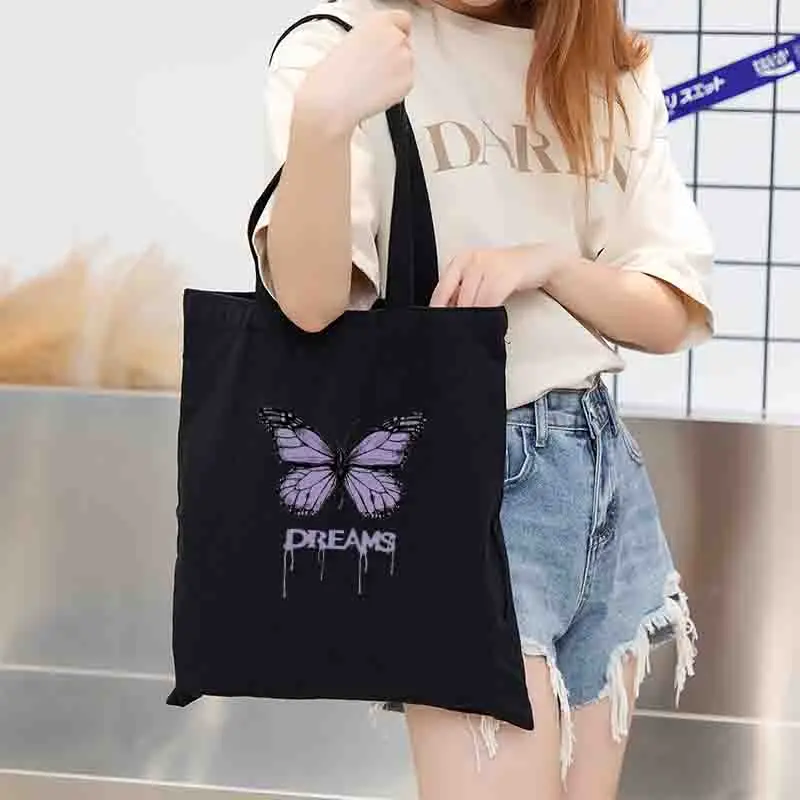 

Многоразовая сумка для покупок Junji Ito с японским Аниме Манга, женские холщовые сумки-тоуты, экологически чистая сумка с принтом, сумки-шоппер...