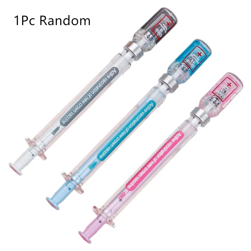 

Случайные шариковые ручки-шприцы