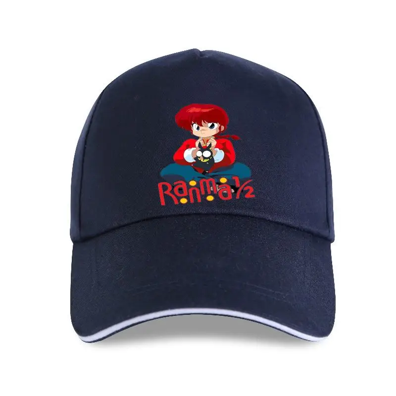

new cap hat Ranma 12 for Men Cotton Anime Manga Akane P Chan Ryoga Martial Japanese Pig Cute Baseball Cap Oversized
