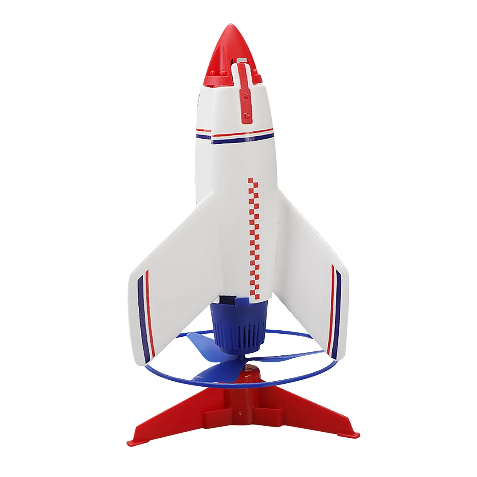 

Kids Toys Electric Aerospace Rocket Children'S Outdoor Flying Saucer With Lights Rotating Automatic Landing Educational Toys