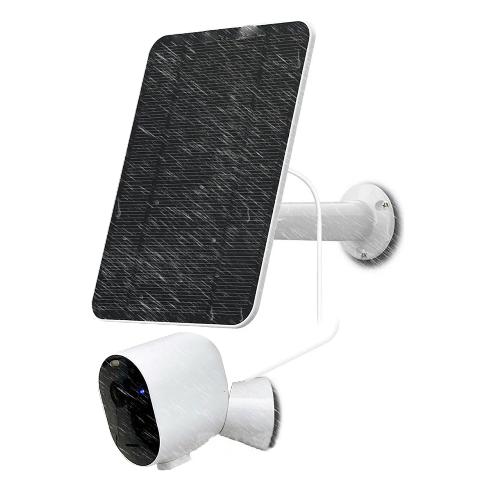 

Solar Panel For Camera Outdoor Solar Charger For Camera 5V 4W Waterproof Solar Panel With 10ft Charging Cable And Base No Camera