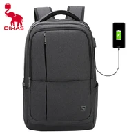 OIWAS Inch Laptop Backpack With USB Charging Mens Backpacks Large Capacity Business Daypack Bookbag For Women Teenage Travel
