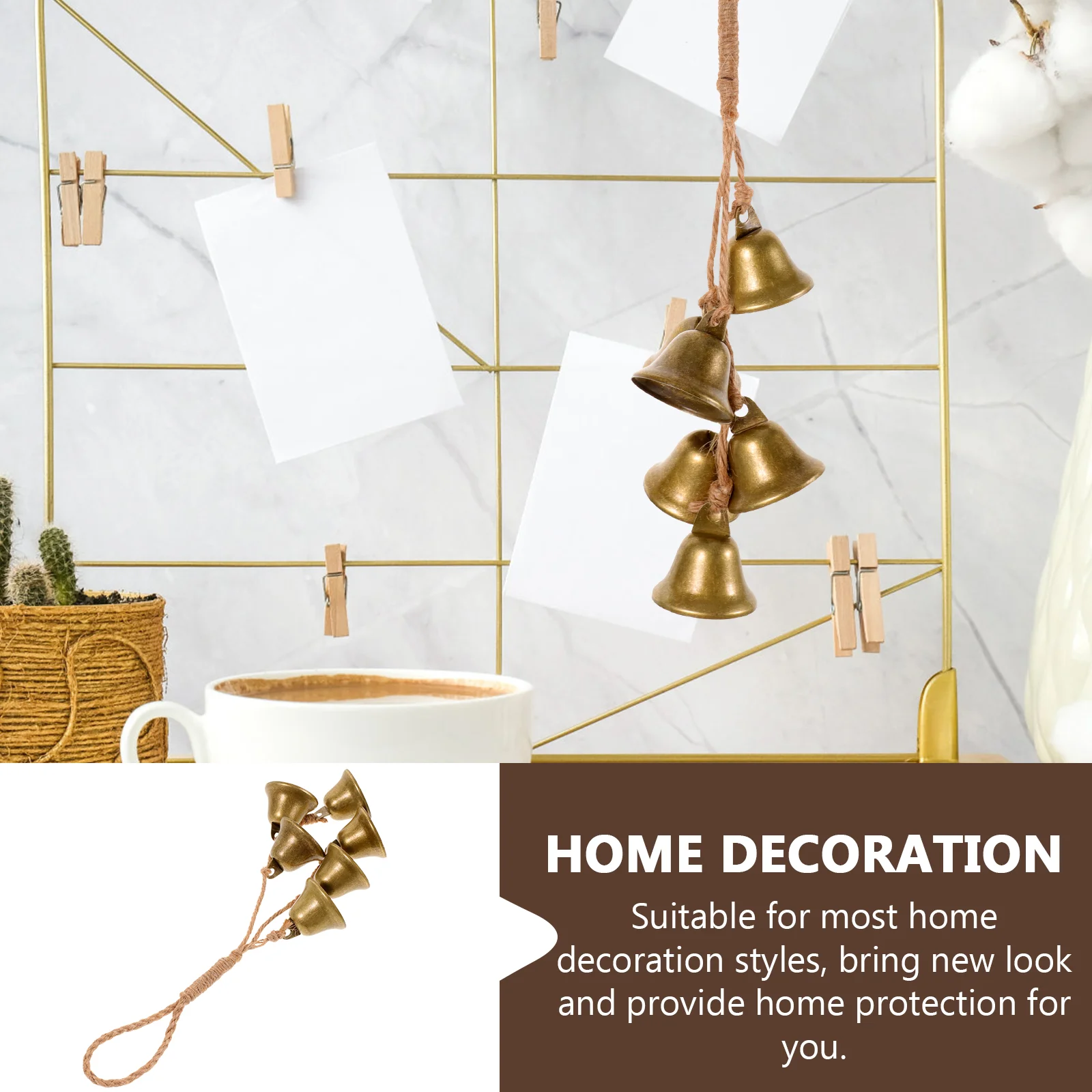 Дверная вешалка Windchime с дверным звонком фото защитная детская ручка украшение