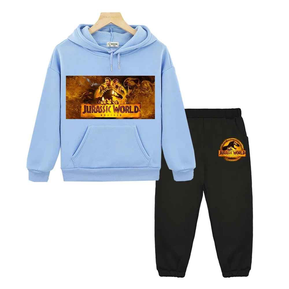 MINISO Флисовый Пуловер с капюшоном принтом динозавров