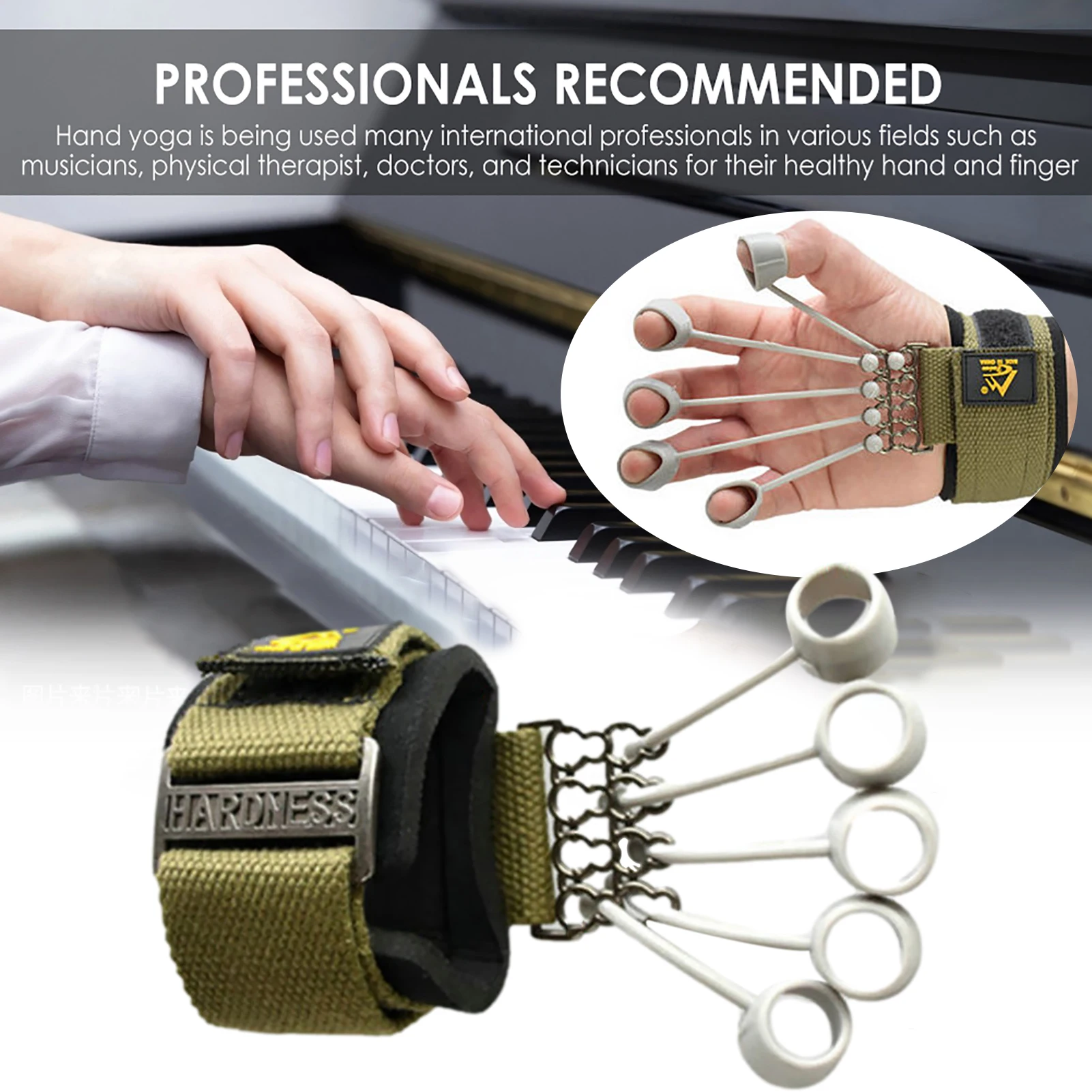 Фитнес-тренажер для сгибания и удлинения пальцев 20 фунтов/40 фунтов/60 фунтов/75