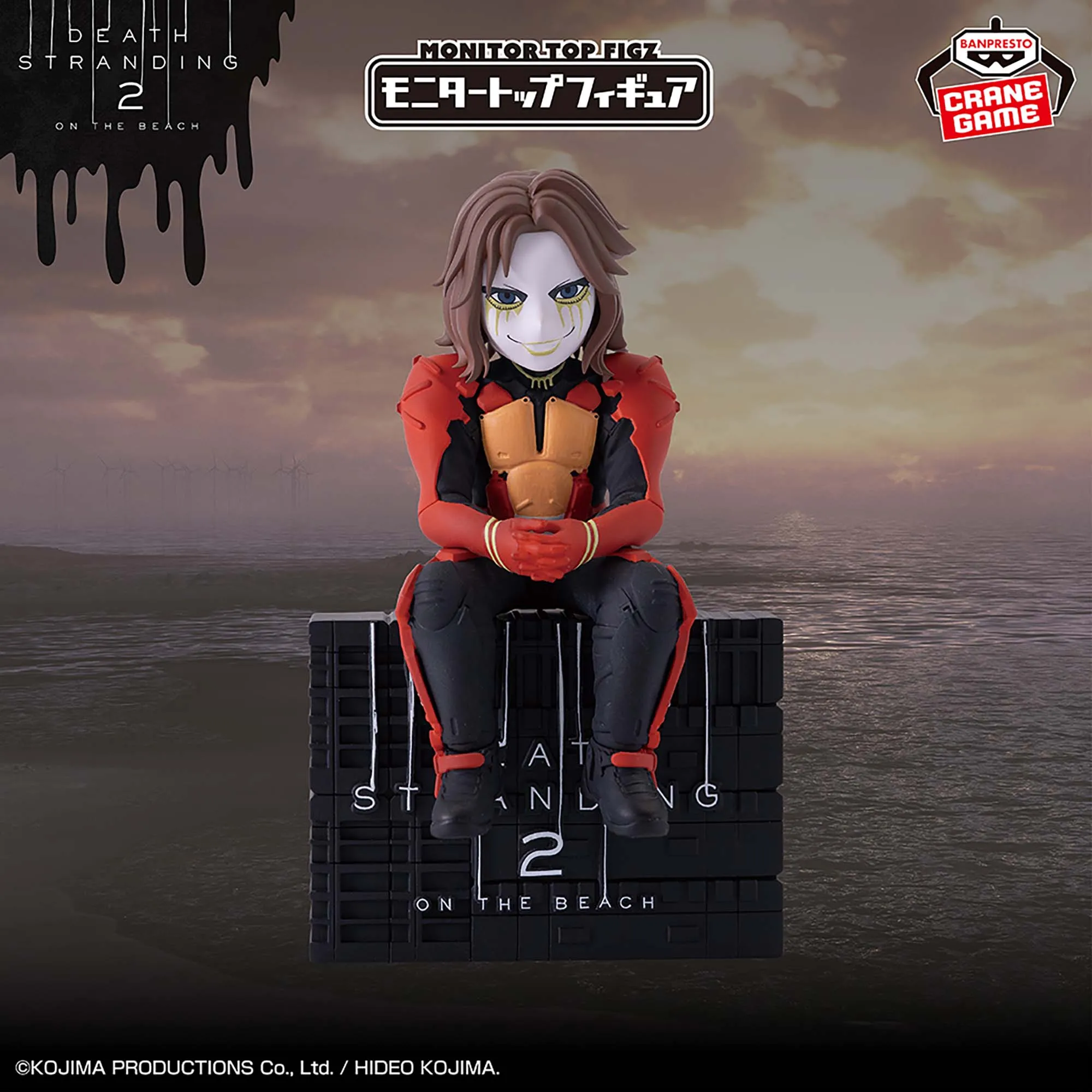 Фото DEATH STRANDING 2: ON THE BEACH Monitor Top Figure-Higgs- Фигурка аниме-персонажа, оригинальная, в коробке, игрушка-подарок, в наличии, лицензировано Bandai №2