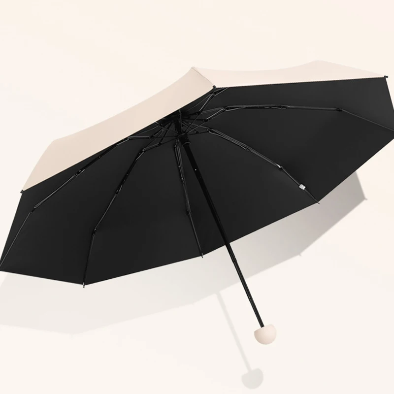 Капсульный зонт от солнца Женский солнцезащитный Зонт УФ-лучей двойного