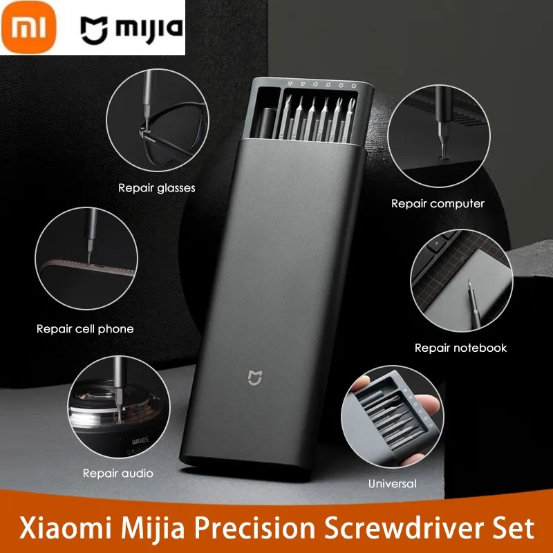 

Original Xiaomi Mijia Wiha ScrewDriver 24 in 1 Precision Magnetic Screwdriv Magnetic Bits Kit Screw Driver Repair Tools