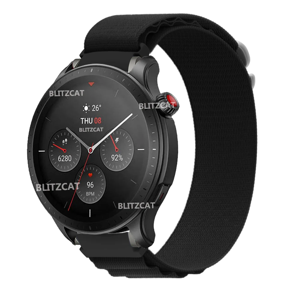 NEW Alpine Loop Strap For Amazfit GTR 4 GTR 3 Pro band sport nylon bracelet Amazfit Pace Stratos 3 2 GTR 47mm Sport Strap Correa